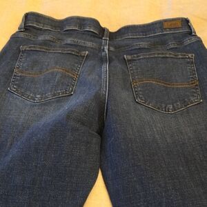 Lee Women's Dark Blue Denim Jeans 12 Short, Excellent Condition